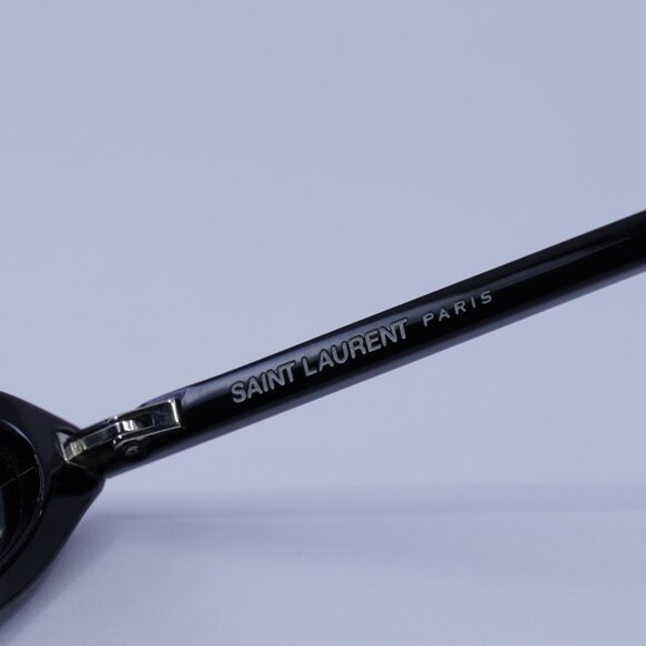Saint Laurent SL703 001 Sunglasses Black Cat Eye Frame, Black Lenses - Picture 10 of 13